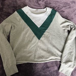 Long sleeve sweatshirt tee